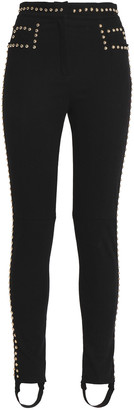 balmain studded jeans