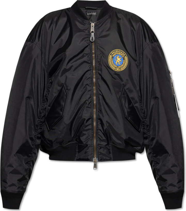 Balenciaga Bomber Jacket  - Black