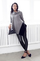 Thumbnail for your product : Eileen Fisher The Fisher Project Leather Front Leggings (Regular & Petite)