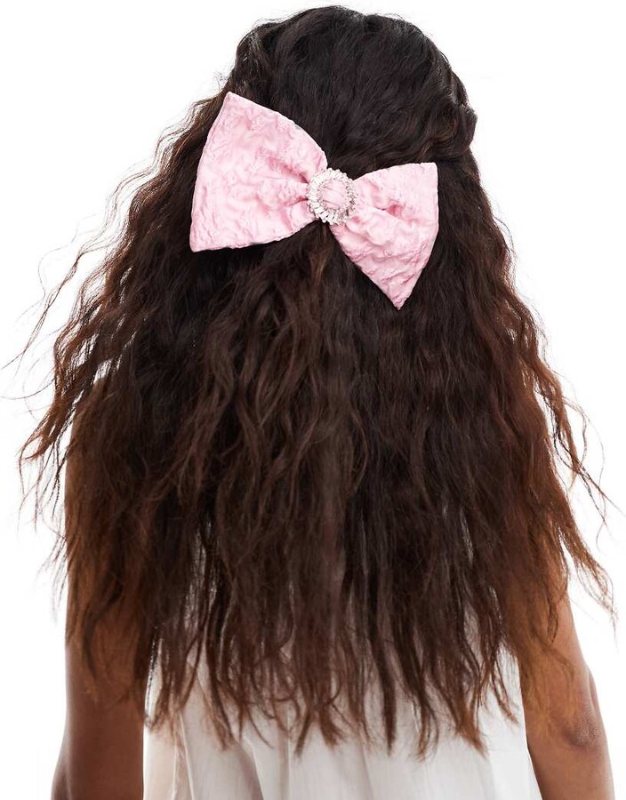 Sister Jane Invitation Embellished bow Hair Clip - ShopStyle