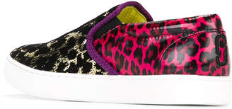 Marc Jacobs leopard print slip-on sneakers