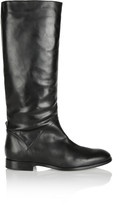 Thumbnail for your product : Jil Sander Navy Leather knee boots