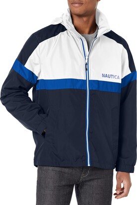 Nautica Poly Stretch Reversible Midweight Jacket in Blue for Men