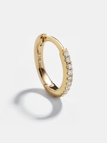 Thumbnail for your product : BaubleBar Aurora Solid Gold Hoop