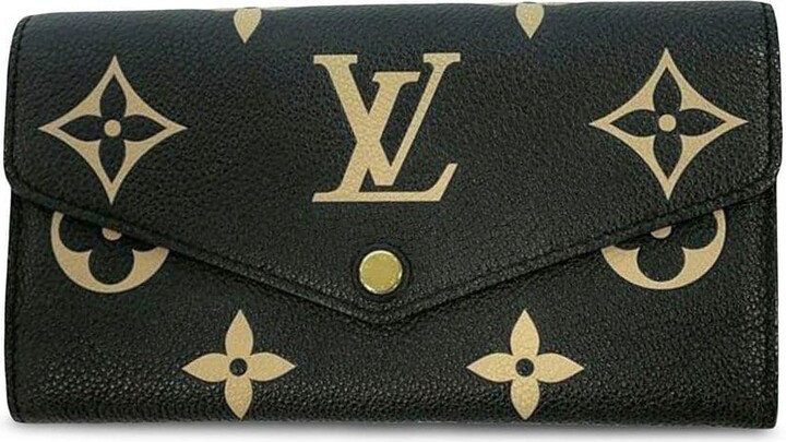 Sarah Wallet Bicolor Monogram Empreinte Leather - Wallets and Small Leather  Goods