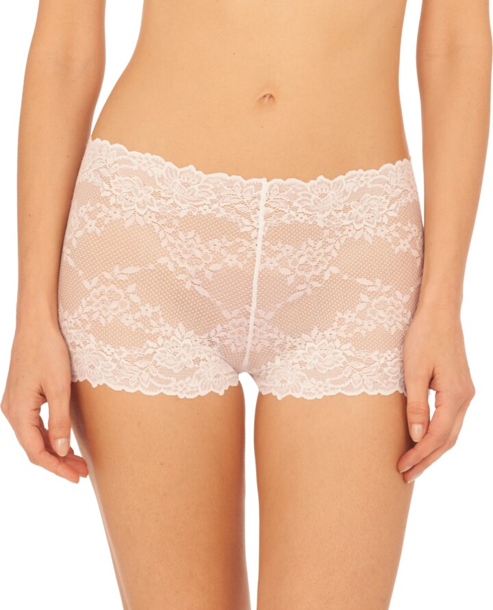 Natori Heavenly Lace Boyshort Underwear 775314