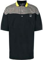 Thumbnail for your product : Fred Perry colourblock plaid polo shirt