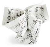 Thumbnail for your product : Design Ideas Crumpled Sheet Music Paperweight