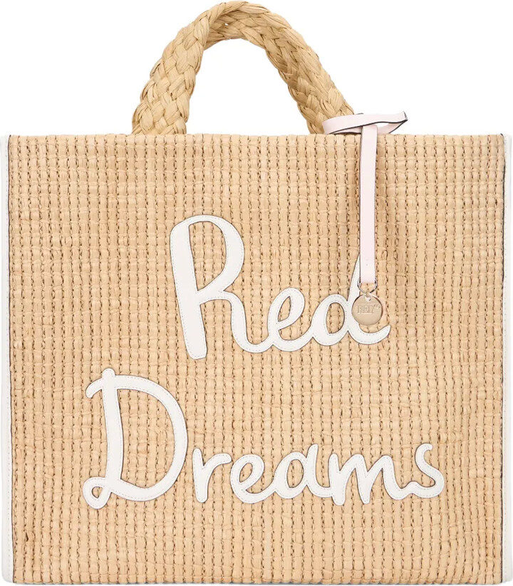 Red(V) Woven Tote Bag