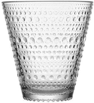 Iittala Kastehelmi 10 Oz Tumbler or Glass, Set of 2 By clear) by