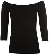 Thumbnail for your product : Miso Three Quarter Sleeve Bardot Top Ladies