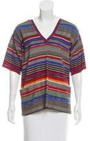 Thumbnail for your product : Missoni Wool Short Sleeve Top