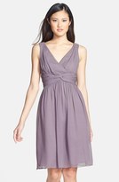 Thumbnail for your product : Donna Morgan 'Jessie' Twist Silk Chiffon Dress