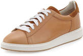 Thumbnail for your product : Brunello Cucinelli Men's Icarus Leather Sneaker, Beige