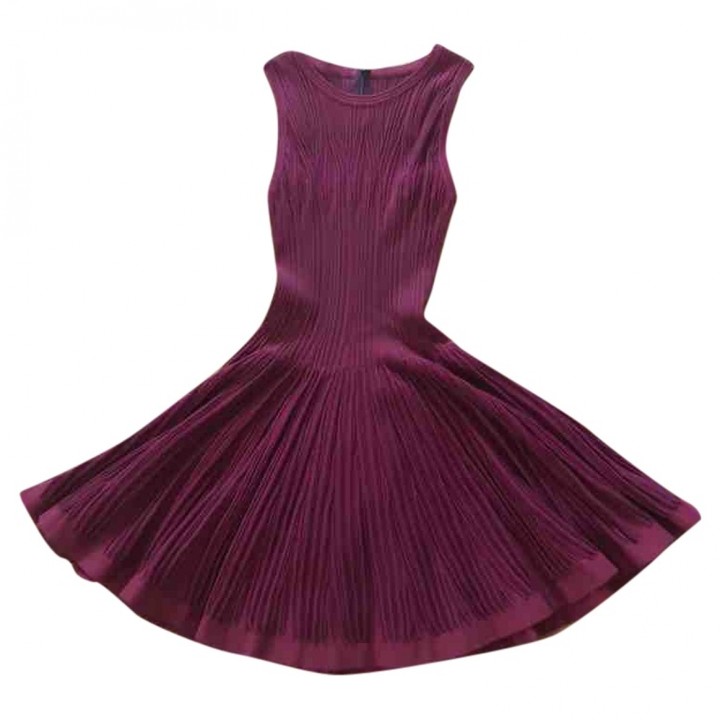 Alaia burgundy Viscose Dresses