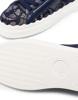 Thumbnail for your product : Chloé Lauren lace-upper sneakers