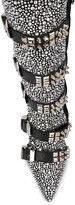 Thumbnail for your product : Philipp Plein Crystal-Embellished Knee-High Boots