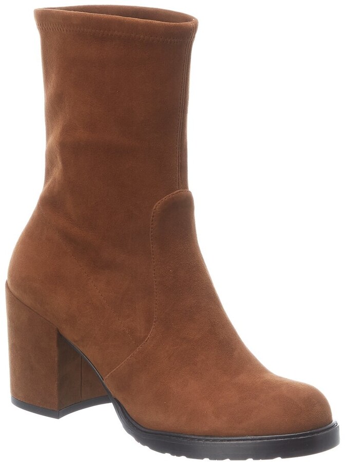 stuart weitzman brown suede boots