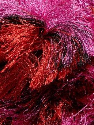 Missoni Skinny Fine Knit Bi Colour Scarf - Womens - Pink