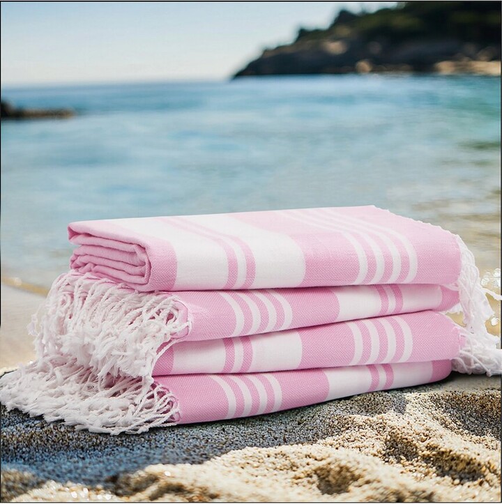Oceanfront Resort Salty Stripe 4-Pack Sand-Free Beach Towels
