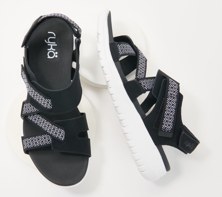 ryka stretch knit sport sandals