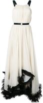 Thumbnail for your product : Maria Lucia Hohan ruched trim evening dress