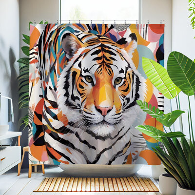 ULLI HOME Agata Shower Curtain
