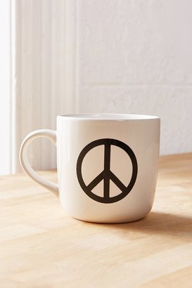 Urban Outfitters Peace Sign Mug