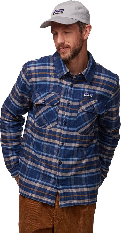 Patagonia Insulated Fjord Flannel Jacket - Men's - ShopStyle