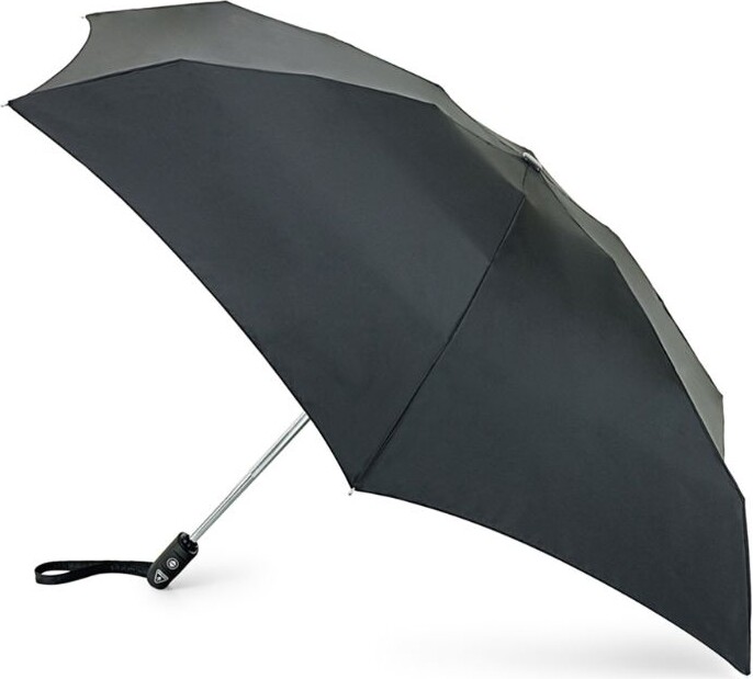 Womens Accessories Umbrellas Fulton Synthetic Telescopic Button-activated Umbrella in Black 