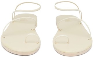 Ancient Greek Sandals Kansiz Fine-strap Faux-leather Sandals - White
