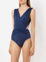Thumbnail for your product : BRIGITTE Lumma draped swimsuit