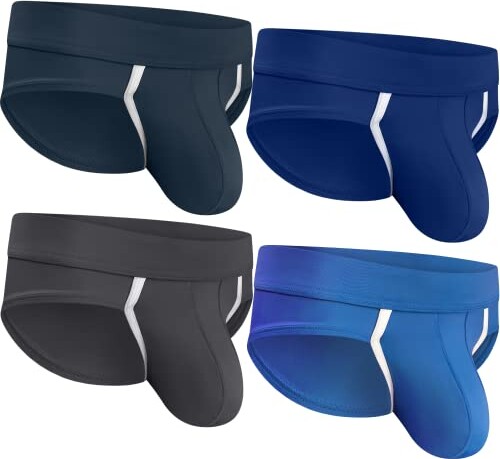 RM Real Men Bulge Enhancing Pouch Sport Brief Underwear for Men – 1 or ...