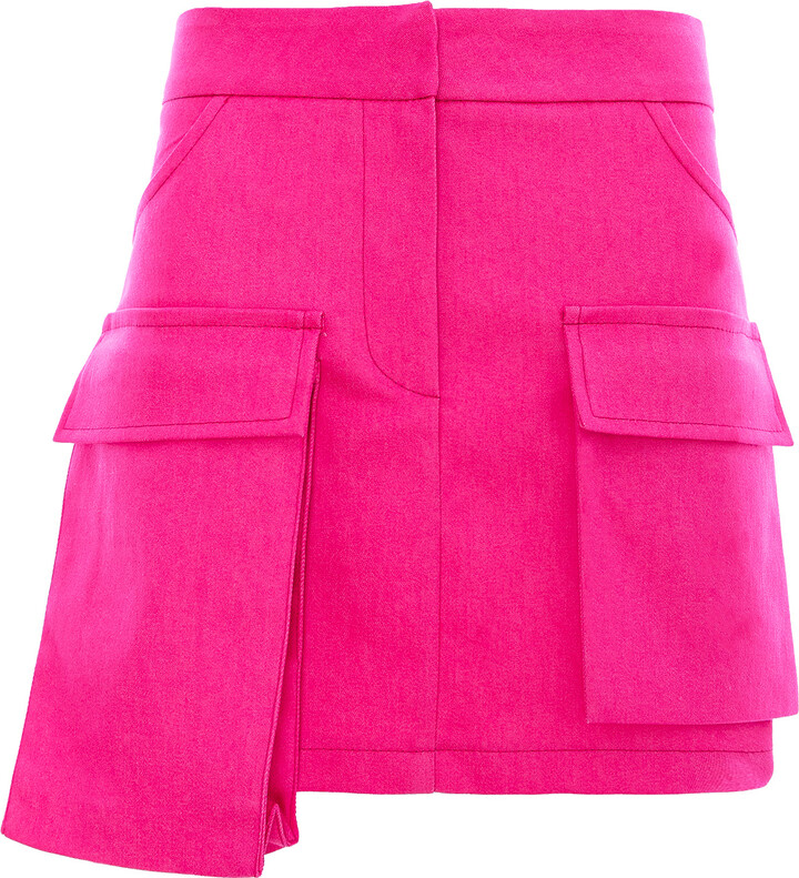 Women's Pink Denim Skirts ShopStyle