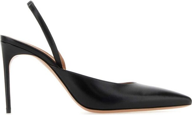 Malone Souliers Gillian Pointed-Toe Slingback Pumps