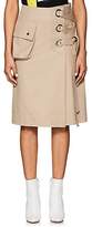 Thumbnail for your product : Sacai Women's Lace-Up Cotton Midi-Skirt - Beige