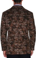 Thumbnail for your product : Tailorbyrd Patterned Corduroy Textured Two Button Notch Lapel Modern Fit Sport Coat