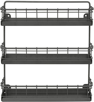 Spectrum Diversified Vintage 3-Tier Spice Rack Food Dispenser