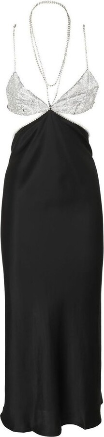 Dodo Bar Or Beatrice Embellished Cut-Out Dress