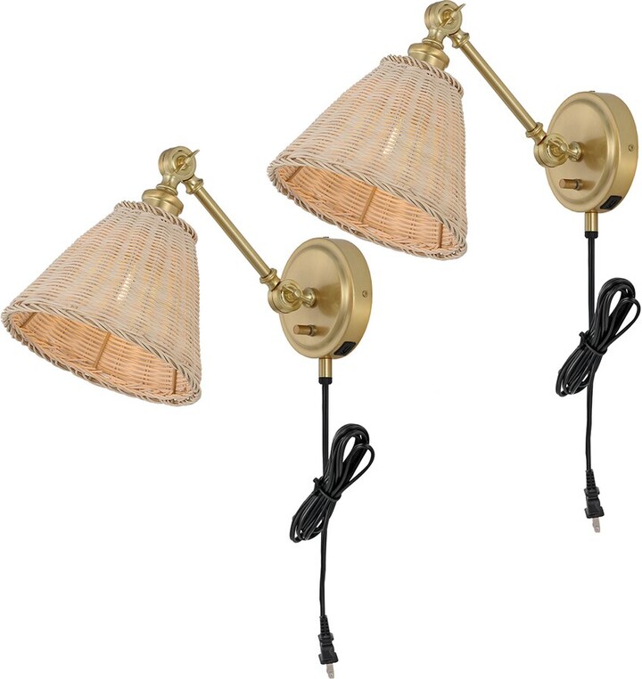 Safavieh Oswynn 15in Wall Sconce Set of 2