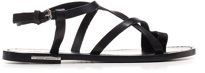 Isabel Marant Jedri Flat Sandals - ShopStyle