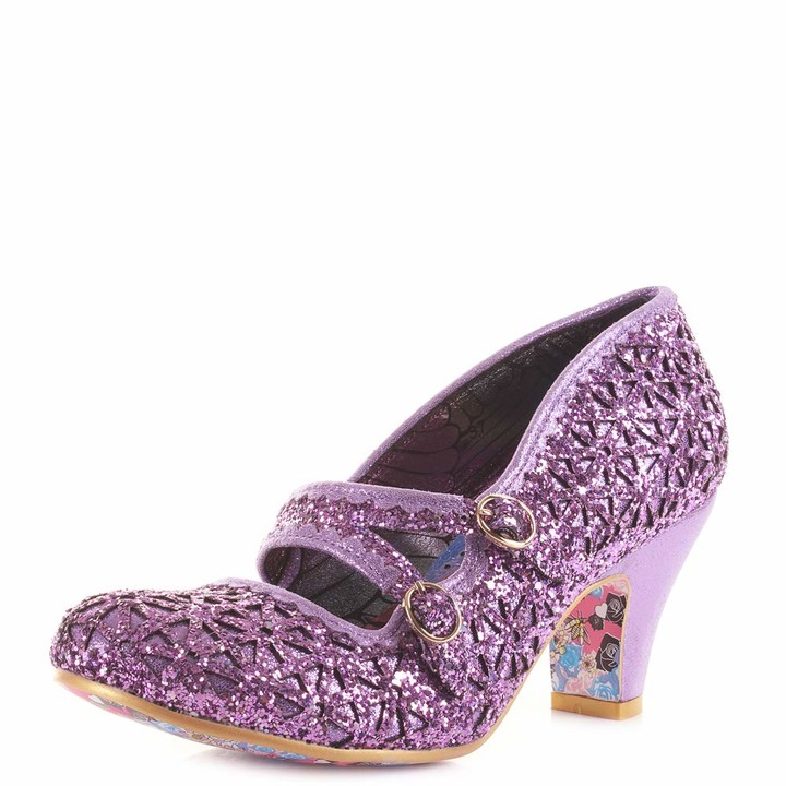 purple mary jane shoes uk