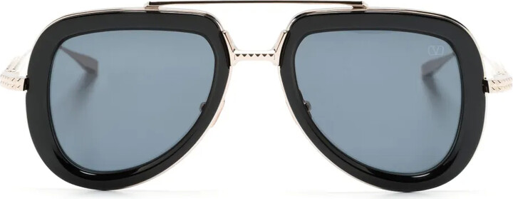 VALENTINO GARAVANI EYEWEAR V~Lstory pilot-frame sunglasses