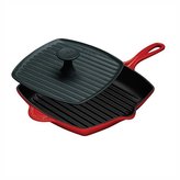 Thumbnail for your product : Le Creuset Panini Press and Skillet Grill Set - Cherry