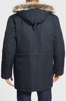 Thumbnail for your product : Ben Sherman Quilted Parka with Faux Fur Hood