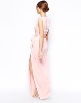 Thumbnail for your product : ASOS PETITE Sleeveless Wrap Maxi Dress