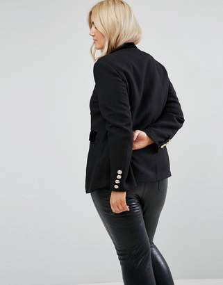 Alice & You Tailored Military Blazer With Metal Trims