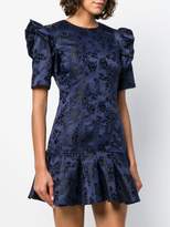 Thumbnail for your product : C/Meo felted floral puff sleeve dress