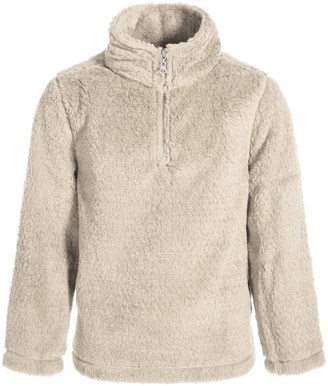 dylan Silky Pile Cool Sweater - Zip Neck (For Little and Big Kids)