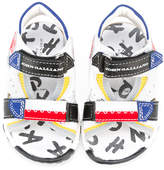 Thumbnail for your product : John Galliano double strap sandals